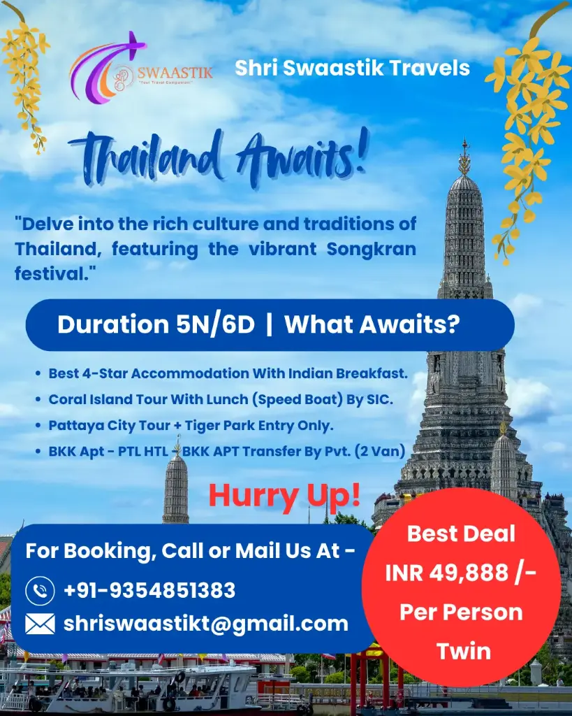 Songkran Festival Special | Thailand | 5N/6D